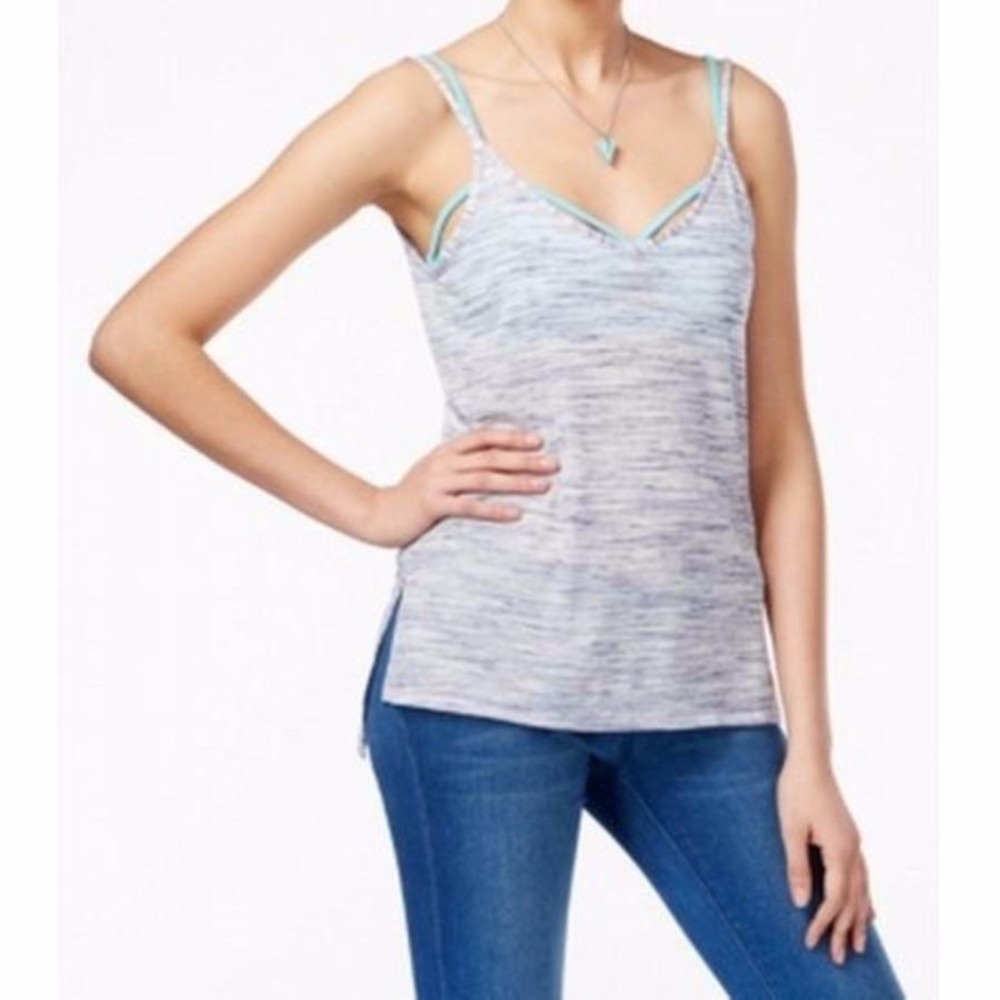 Ultra Flirt Juniors' Bralette Knit Top 2 Piece Set